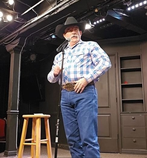 Freddie Waltz performing stand-up comedy